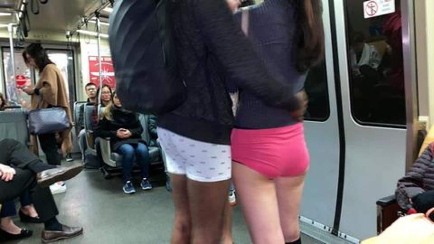 New Yorkers didn't wear pants for subway ride. But why?
