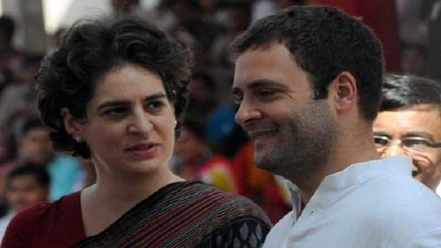 In Priyanka Gandhi's elevation, BJP sees her brother Rahul's failure
