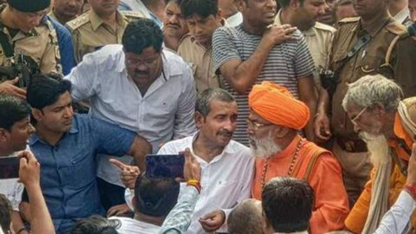 Rape-accused Kuldeep Sengar, granted parole for brother's funeral, meets supporters