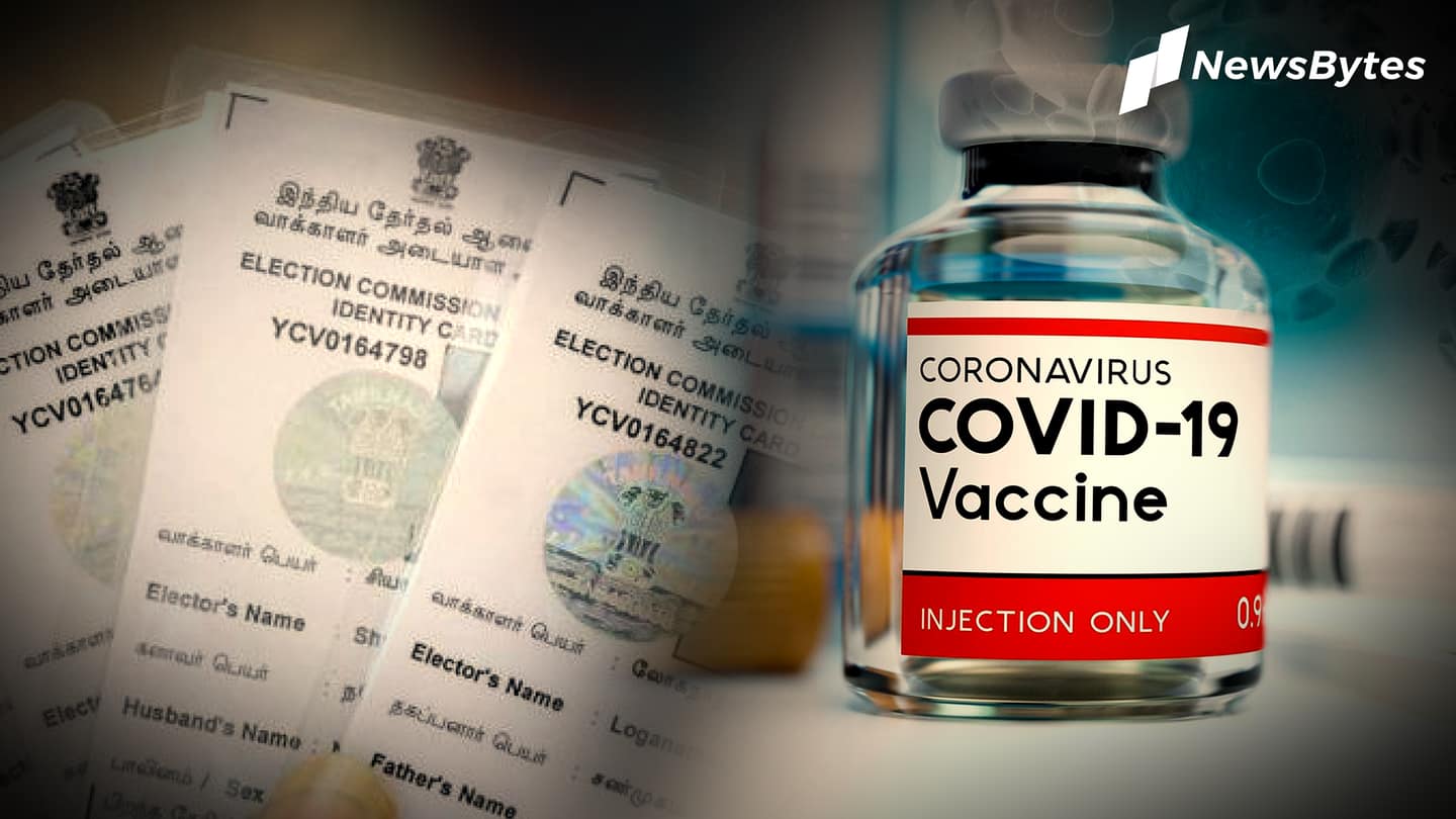 Coronavirus vaccination drive: Voters' data sought from Election Commission