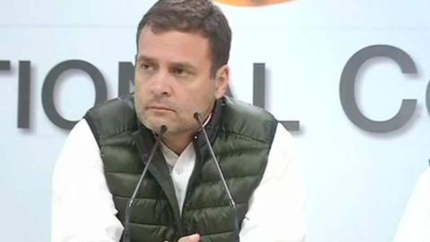 #PulwamaAttack: Opposition stands with government, says RaGa