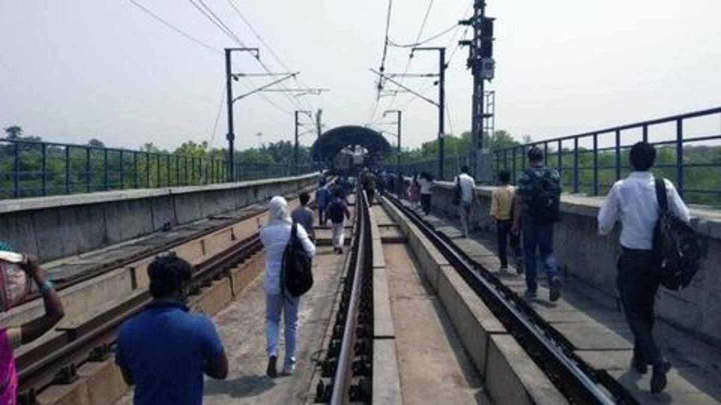 The passengers were evacuated after almost 2 hours The passengers were evacuated after almost 2 hours