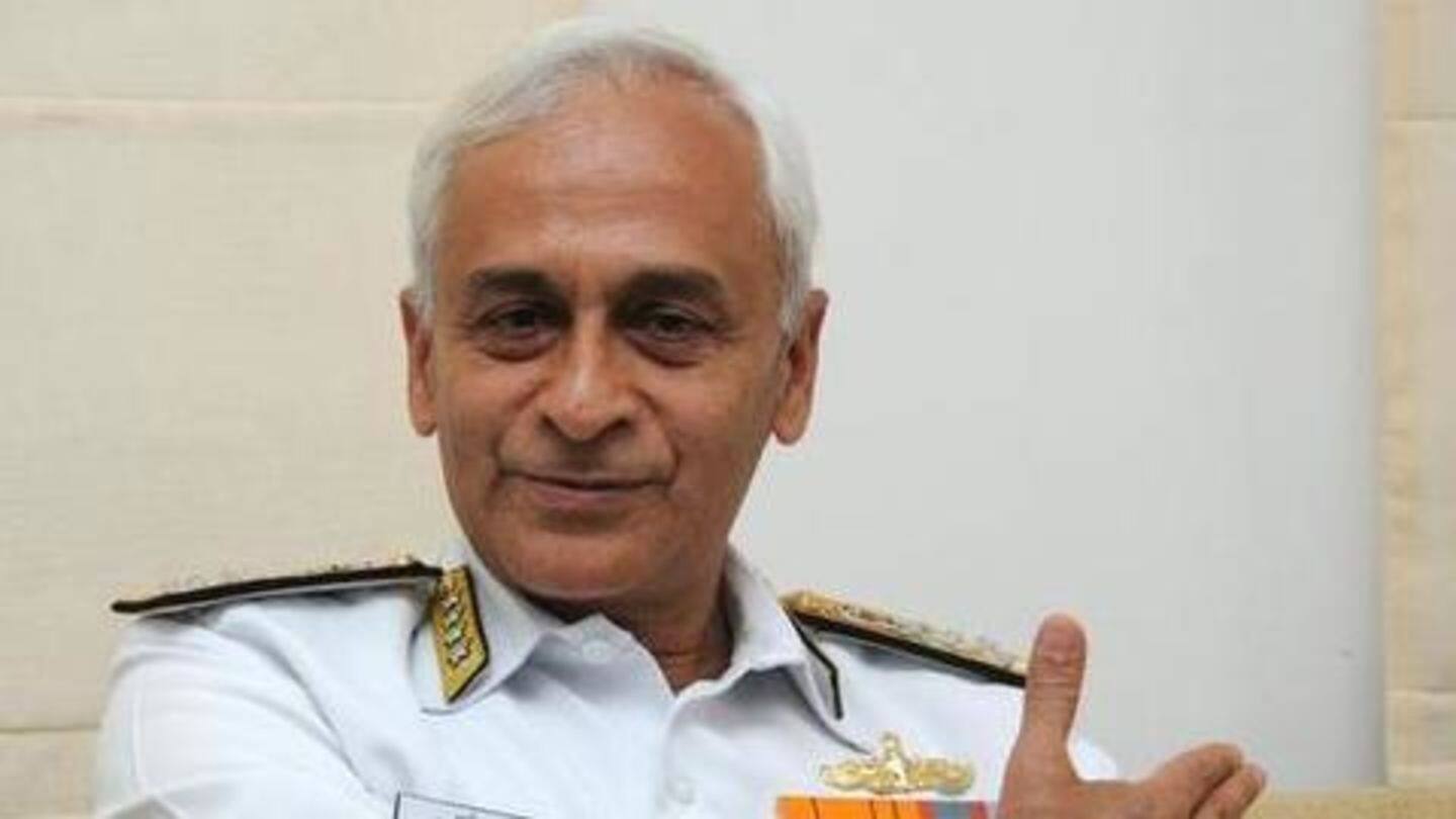 Terrorists being trained for attack via sea, says Navy Chief