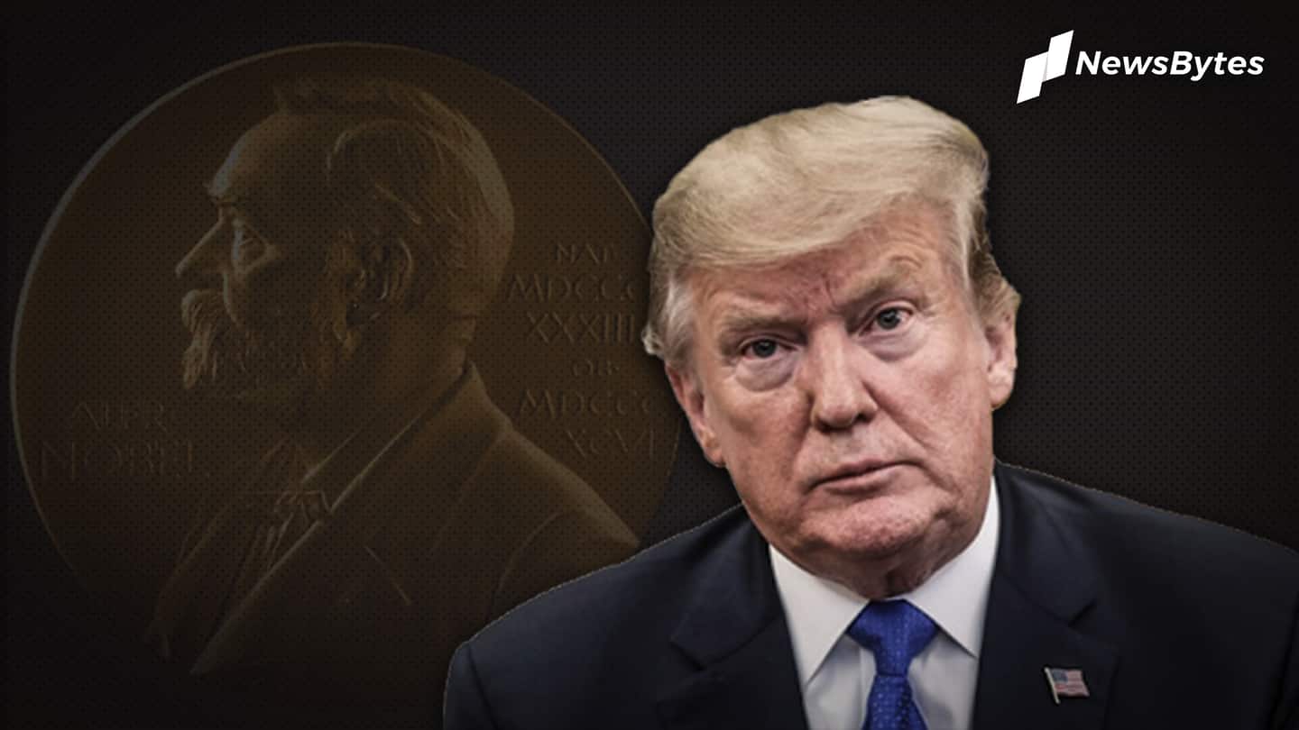 Donald Trump nominated for 2021 Nobel Peace Prize: Here's why