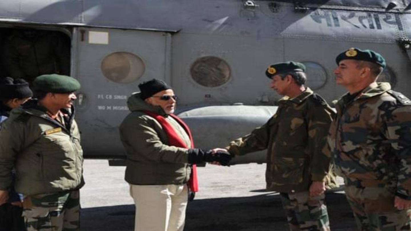 PM chose Siachen as his first stop in 2014 PM chose Siachen as his first stop in 2014