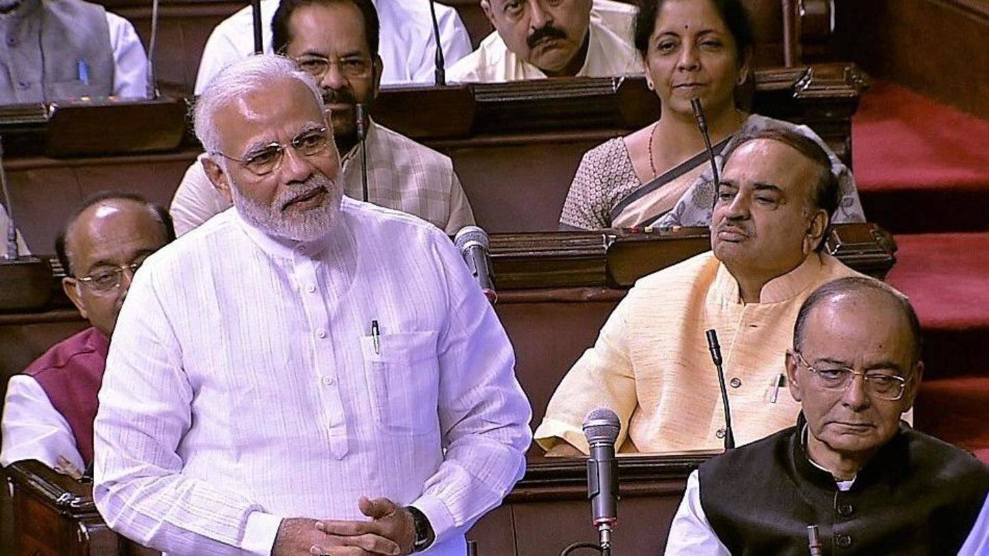 Modi's remark on Congress's Hariprasad deleted by Rajya Sabha chairman