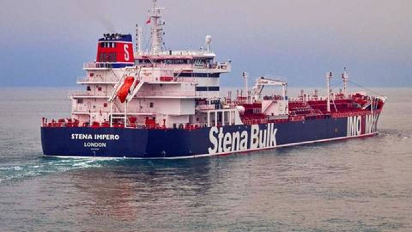 Iran seizes UK's oil tanker, Indians among 23 crew members