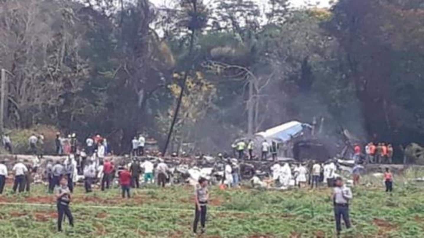 Cuba: Ageing airliner crashes shortly after take-off, kills 100