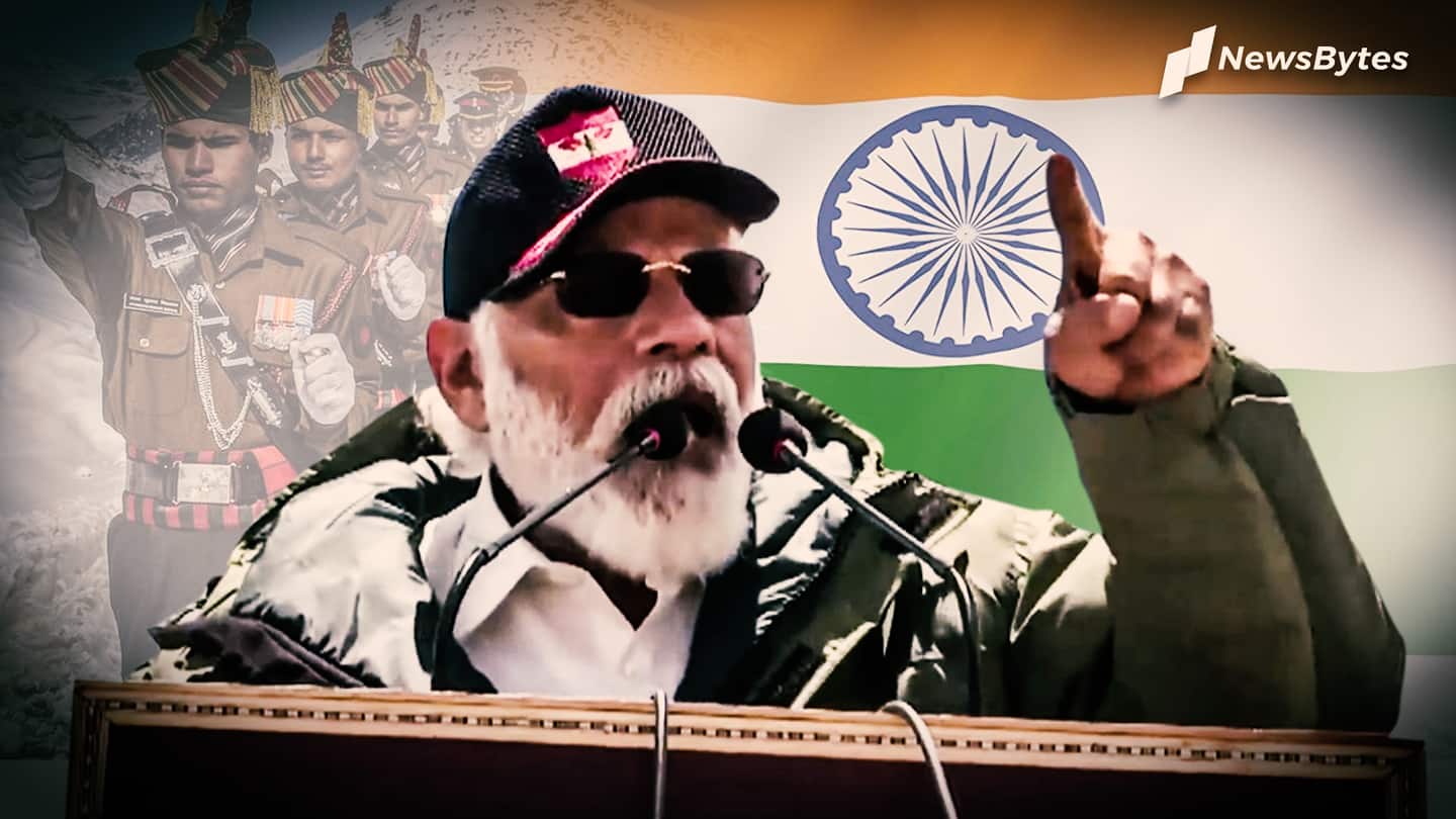 Last month, PM Modi also visited the volatile area Last month, PM Modi also visited the volatile area