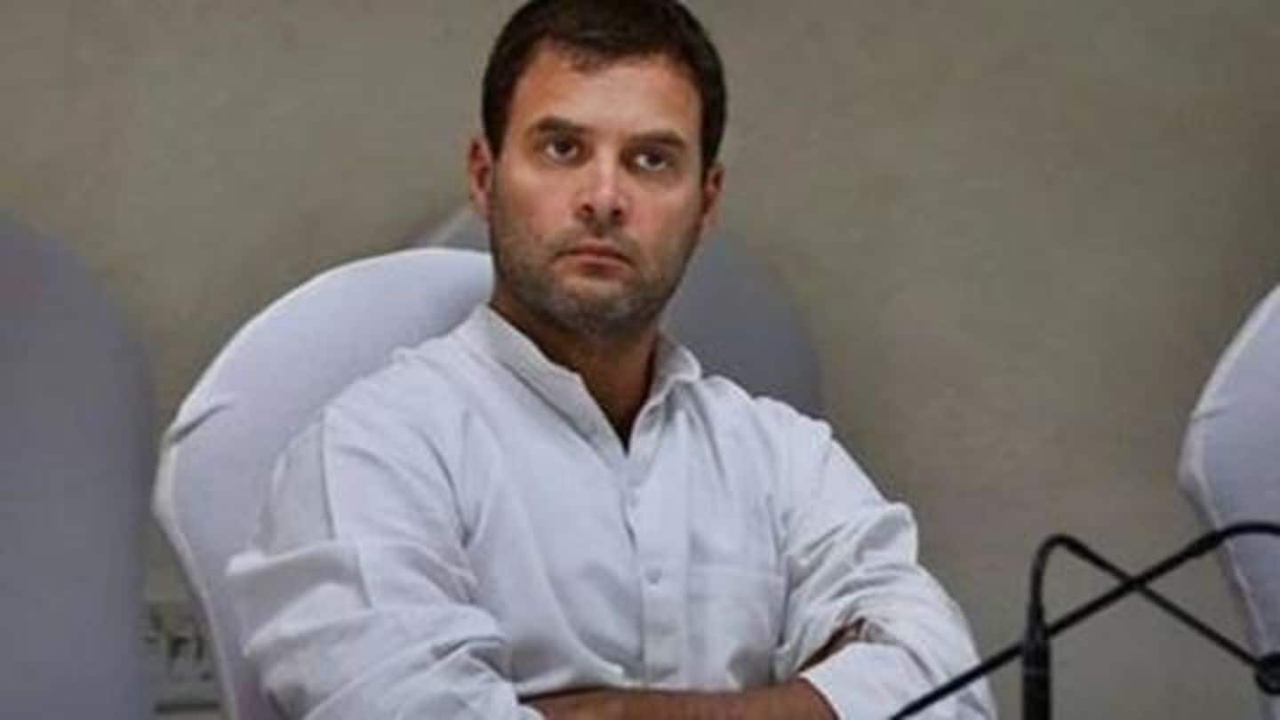Rahul Gandhi's aircraft suffers from engine troubles: Details here