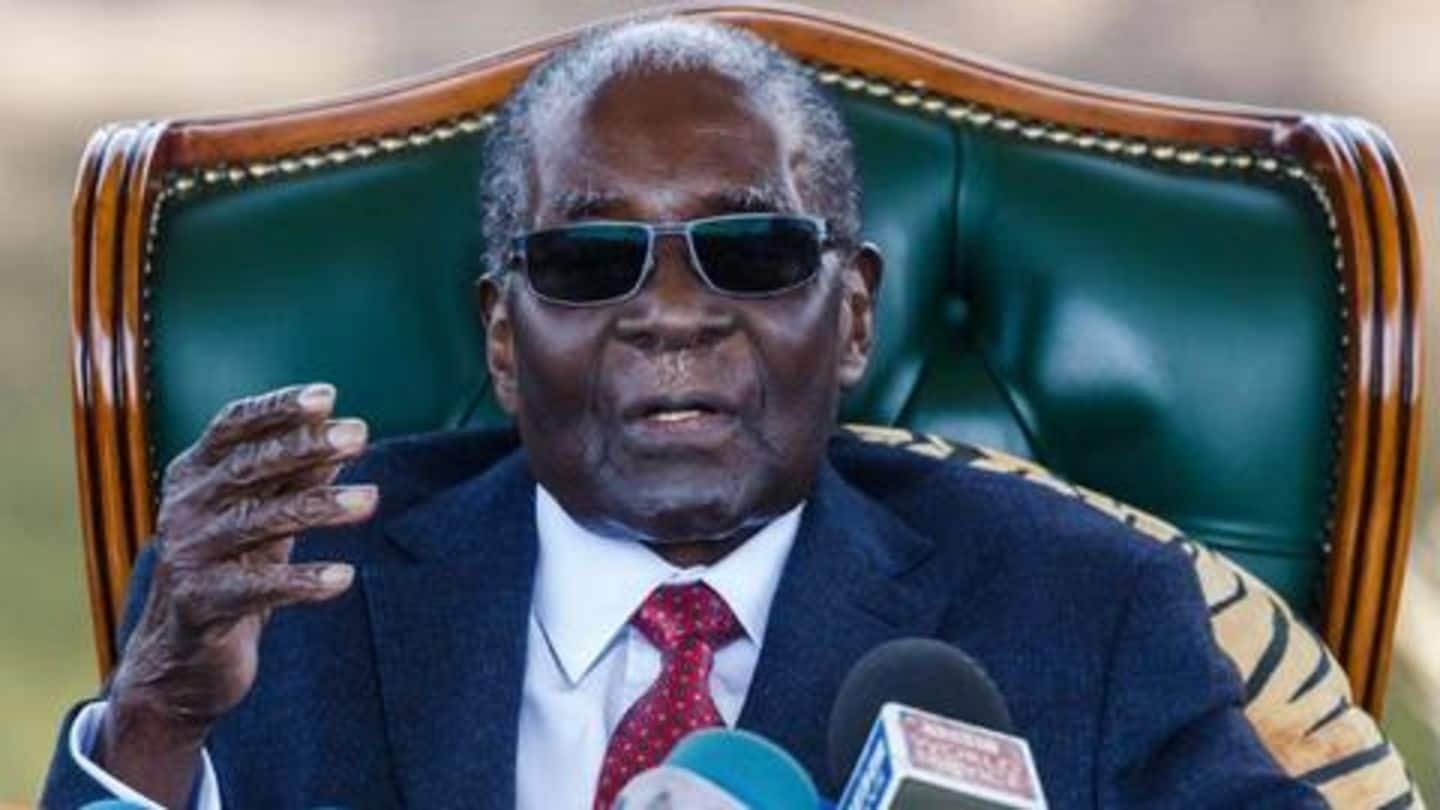 Mugabe didn't leave the country as he had inherited Mugabe didn't leave the country as he had inherited