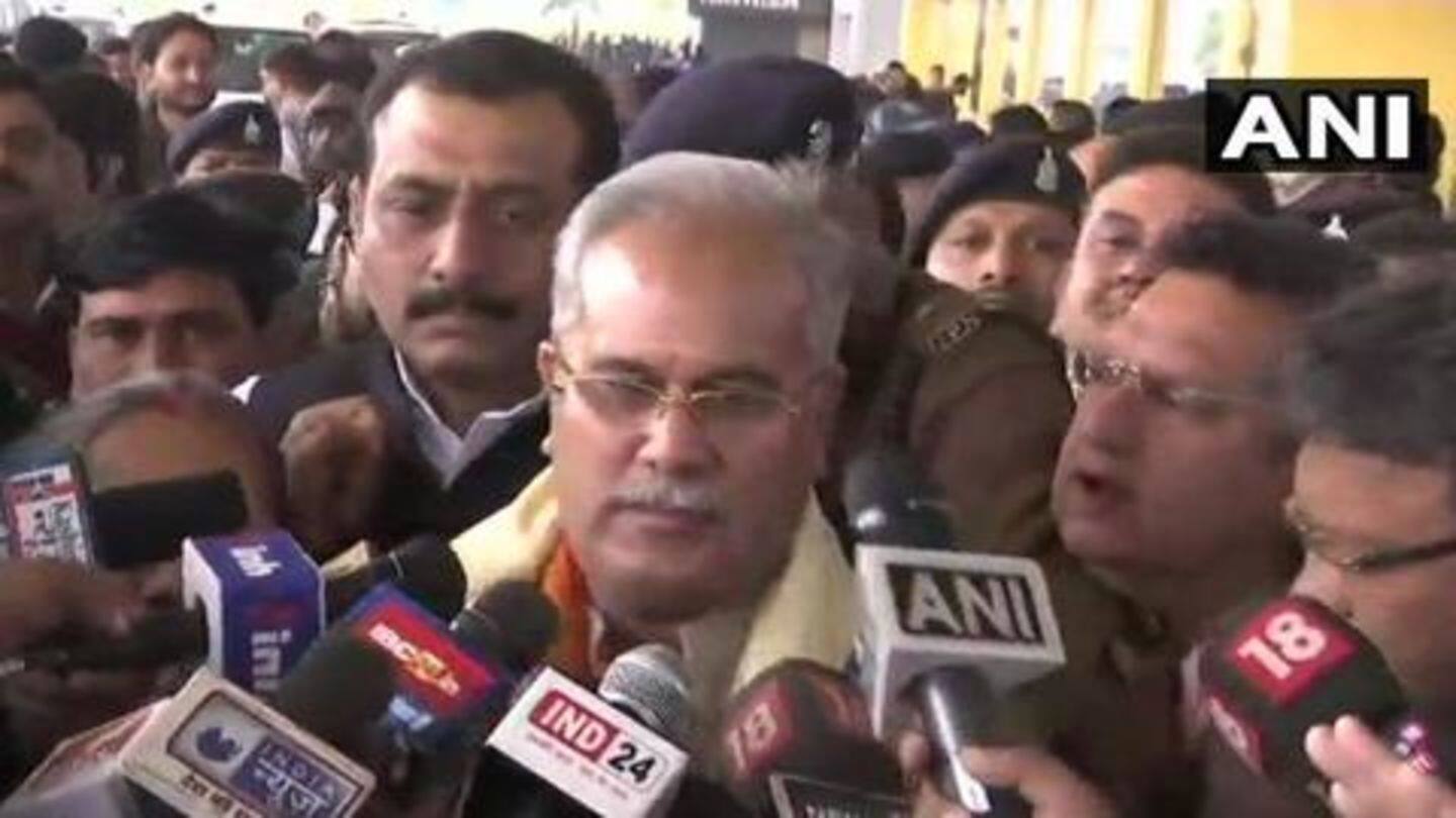 Reportedly, Deo suggested Baghel's name Reportedly, Deo suggested Baghel's name