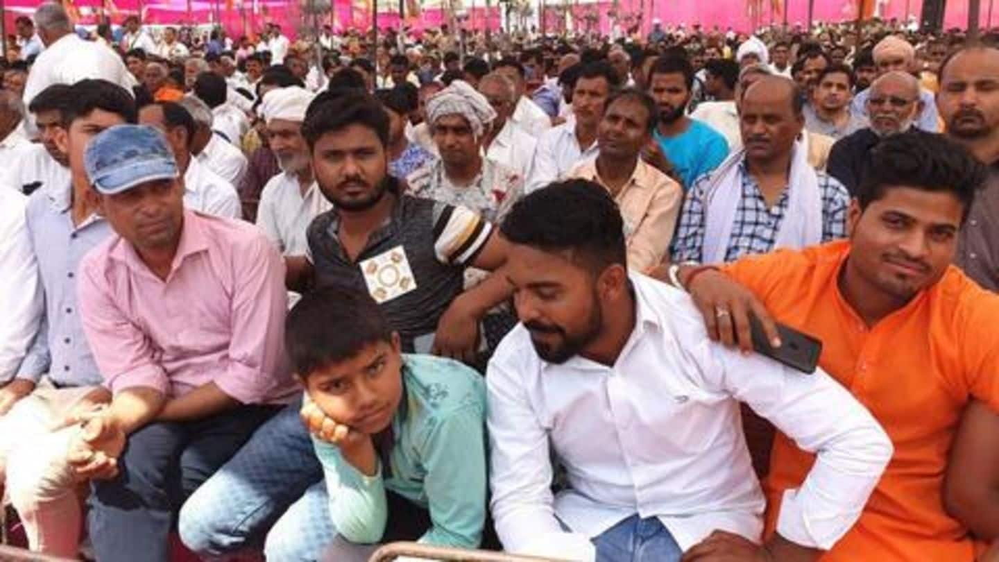 Dadri lynching accused get front row seats at Adityanath's rally