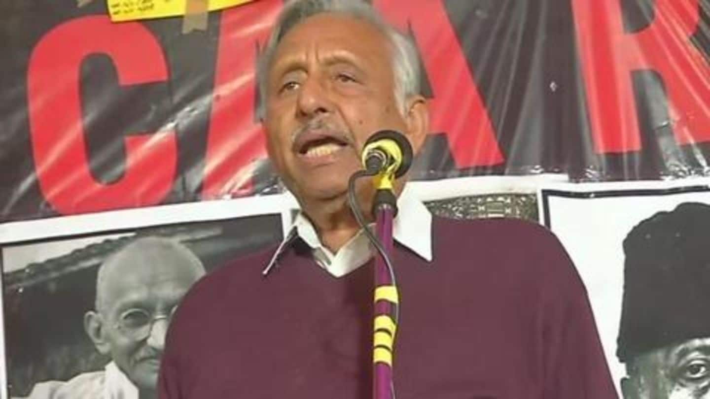 Mani Shankar Aiyar's 'qatil' remark at Shaheen Bagh sparks row