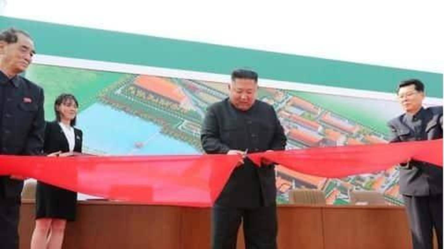 Amid rumors of ill-health, Kim attended an inauguration ceremony Amid rumors of ill-health, Kim attended an inauguration ceremony