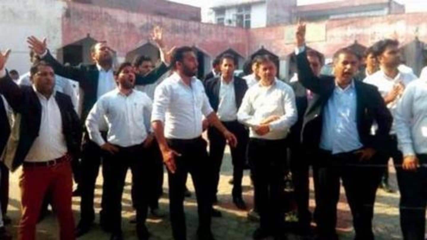 Shockingly, protests were held in support of accused Shockingly, protests were held in support of accused