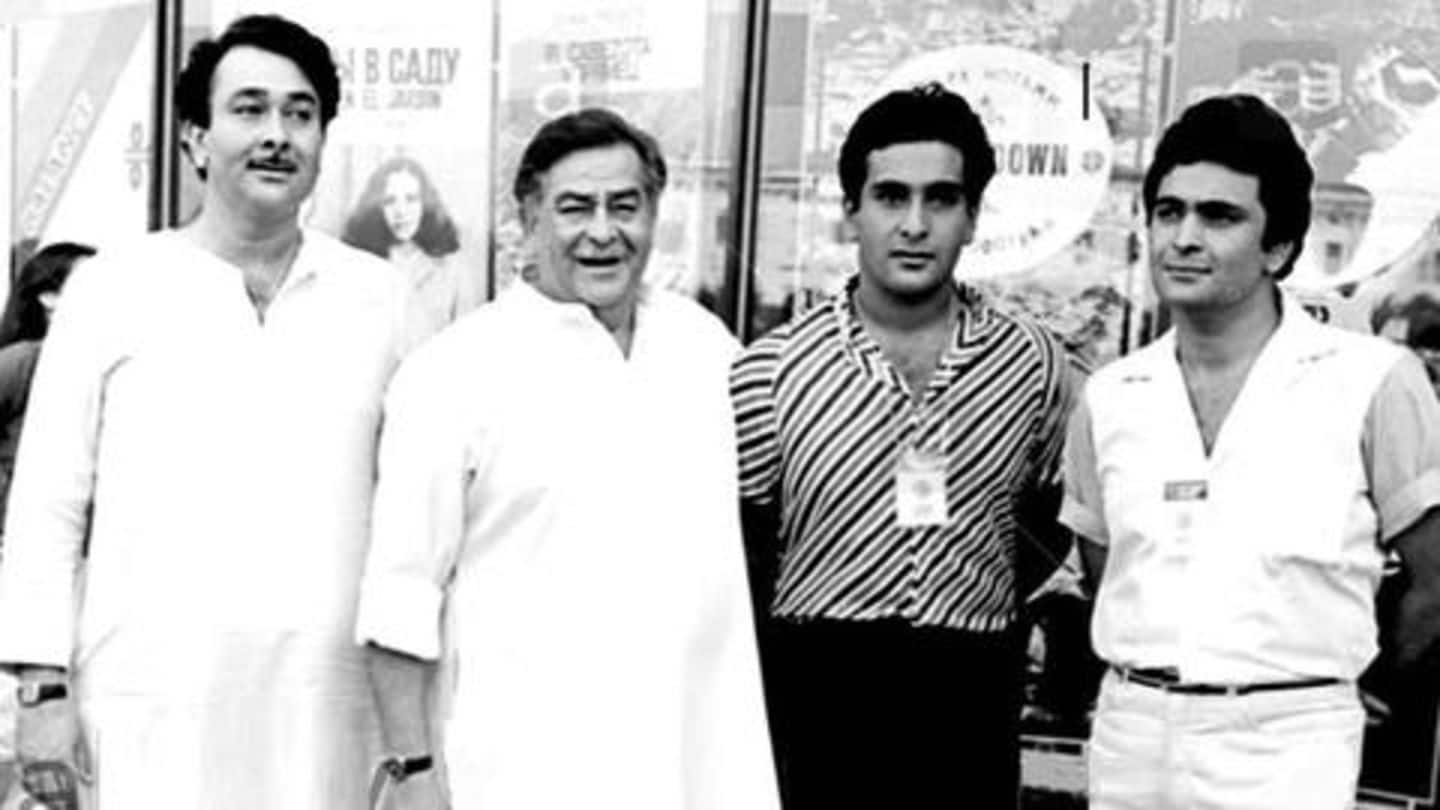 He started his career with father Raj Kapoor He started his career with father Raj Kapoor