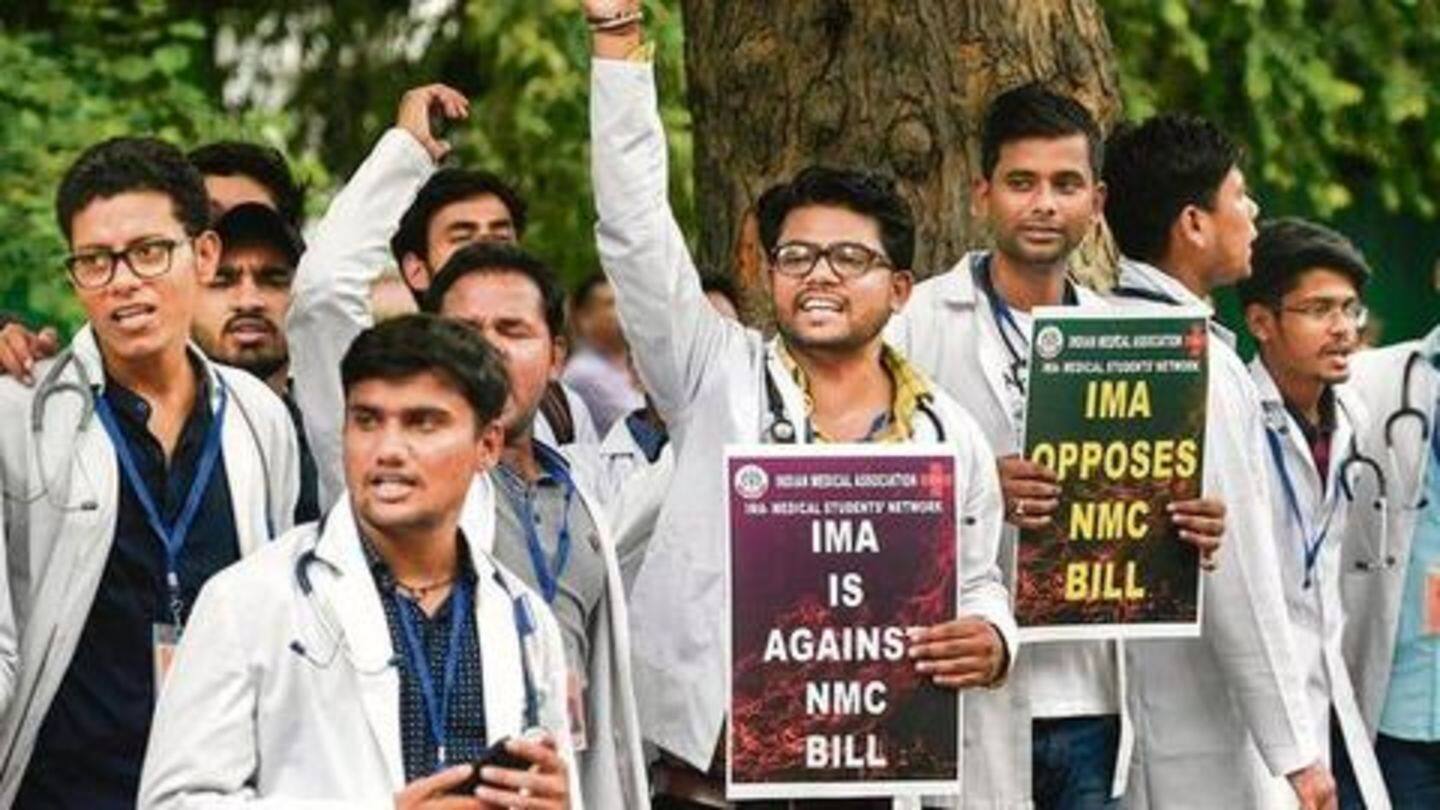 Explained: Why are doctors protesting the National Medical Commission Bill