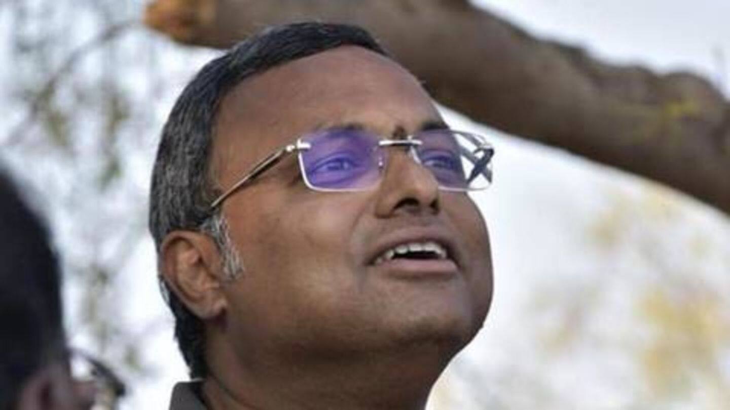 Karti was arrested by CBI in February '18 Karti was arrested by CBI in February '18