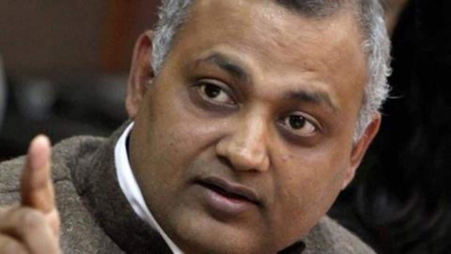 Domestic violence accused Somnath Bharti is also contesting polls Domestic violence accused Somnath Bharti is also contesting polls