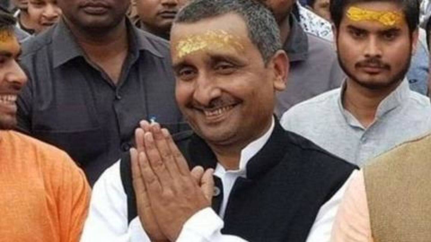 After meeting, Sakshi heaped praises on 'popular lawmaker' Sengar After meeting, Sakshi heaped praises on 'popular lawmaker' Sengar