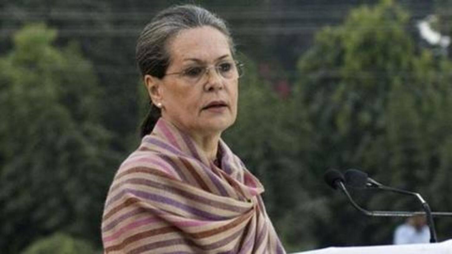 Earlier, Khattar said Congress is all about "Sonia Mata" Earlier, Khattar said Congress is all about "Sonia Mata"