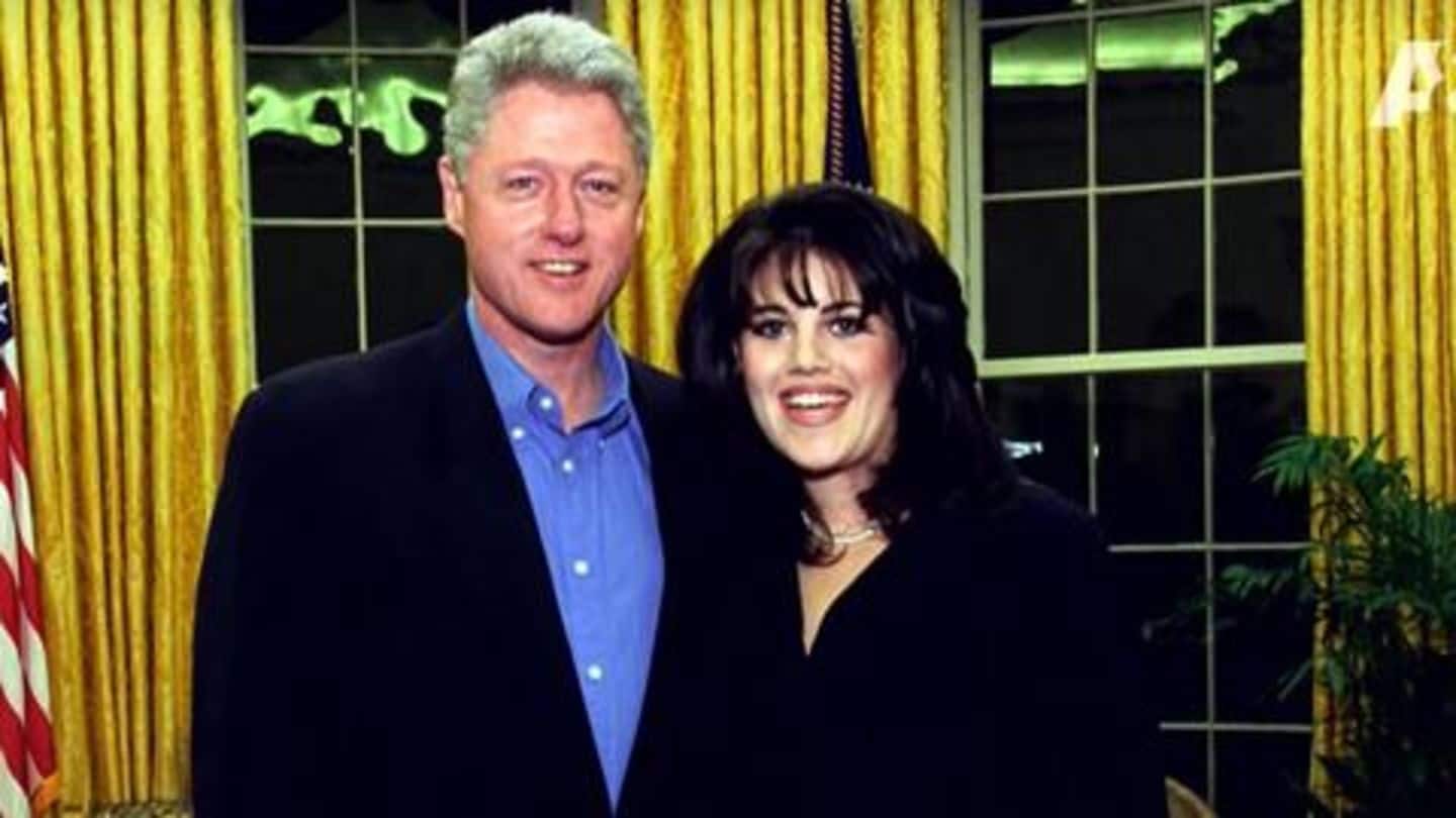 Clinton had sexual relationship with Monica to 'deal' with anxiety