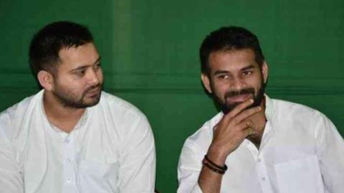 Before elections, Lalu's son Tej quits RJD's student wing