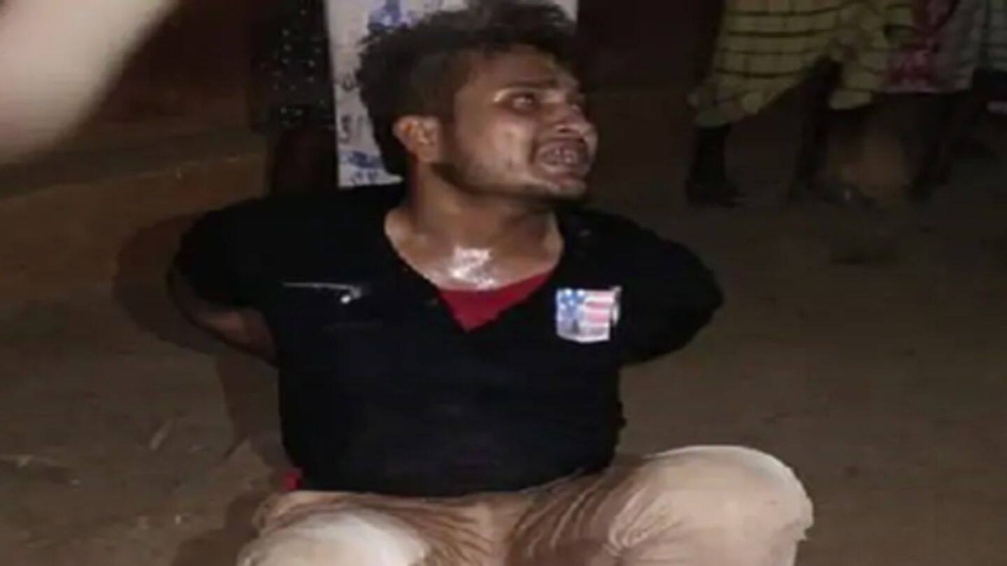 Mob forced Ansari to chant 'Jai Shri Ram', claimed family Mob forced Ansari to chant 'Jai Shri Ram', claimed family