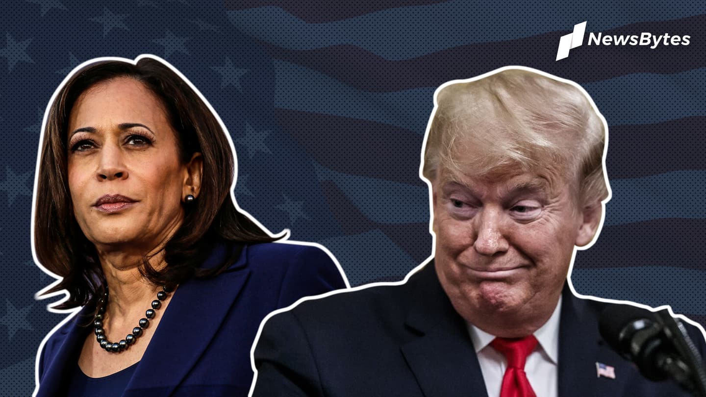 As Harris accepted nomination, Trump reminded of past attacks As Harris accepted nomination, Trump reminded of past attacks