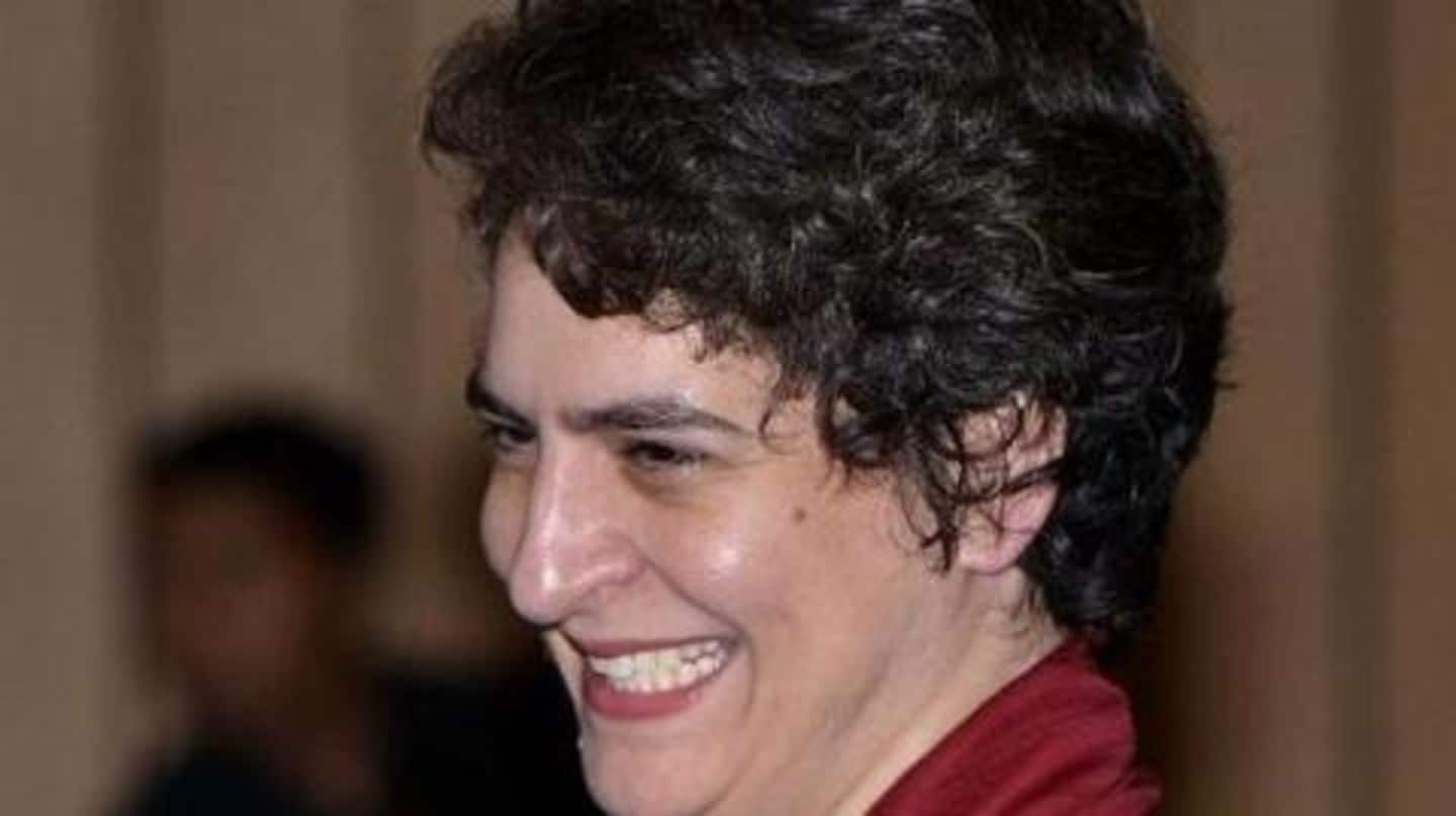 Priyanka Gandhi makes fun of PM Modi over 'radar-cloud' comment