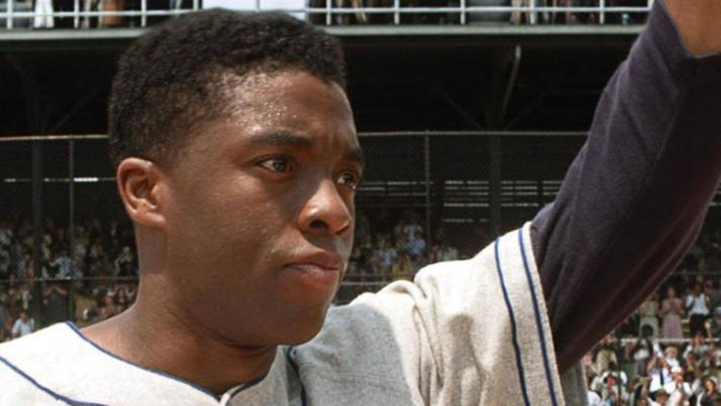 Boseman's earnest portrayal of Jackie Robinson made him a fan-favorite Boseman's earnest portrayal of Jackie Robinson made him a fan-favorite