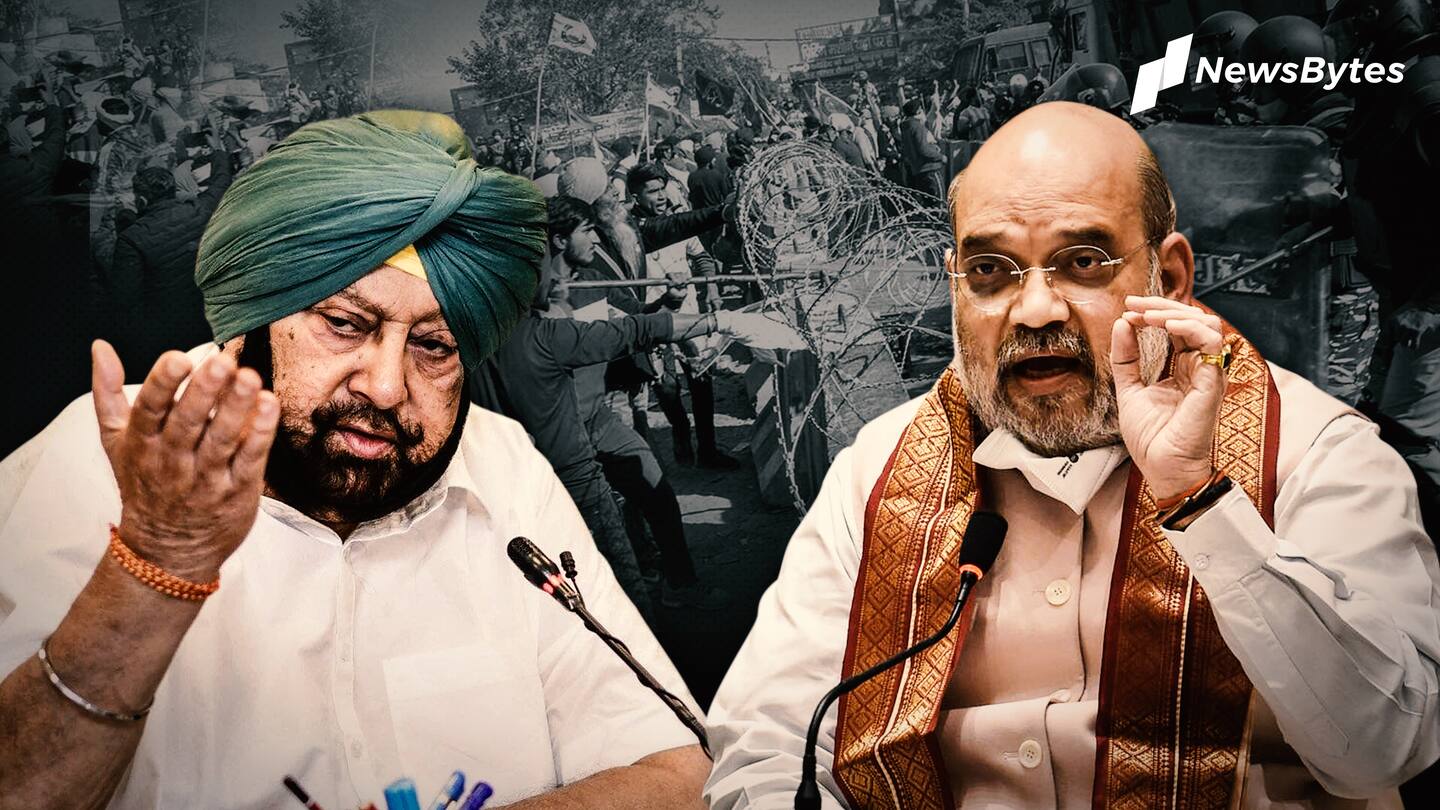 Today, Singh met Shah, urged to resolve the issue Today, Singh met Shah, urged to resolve the issue