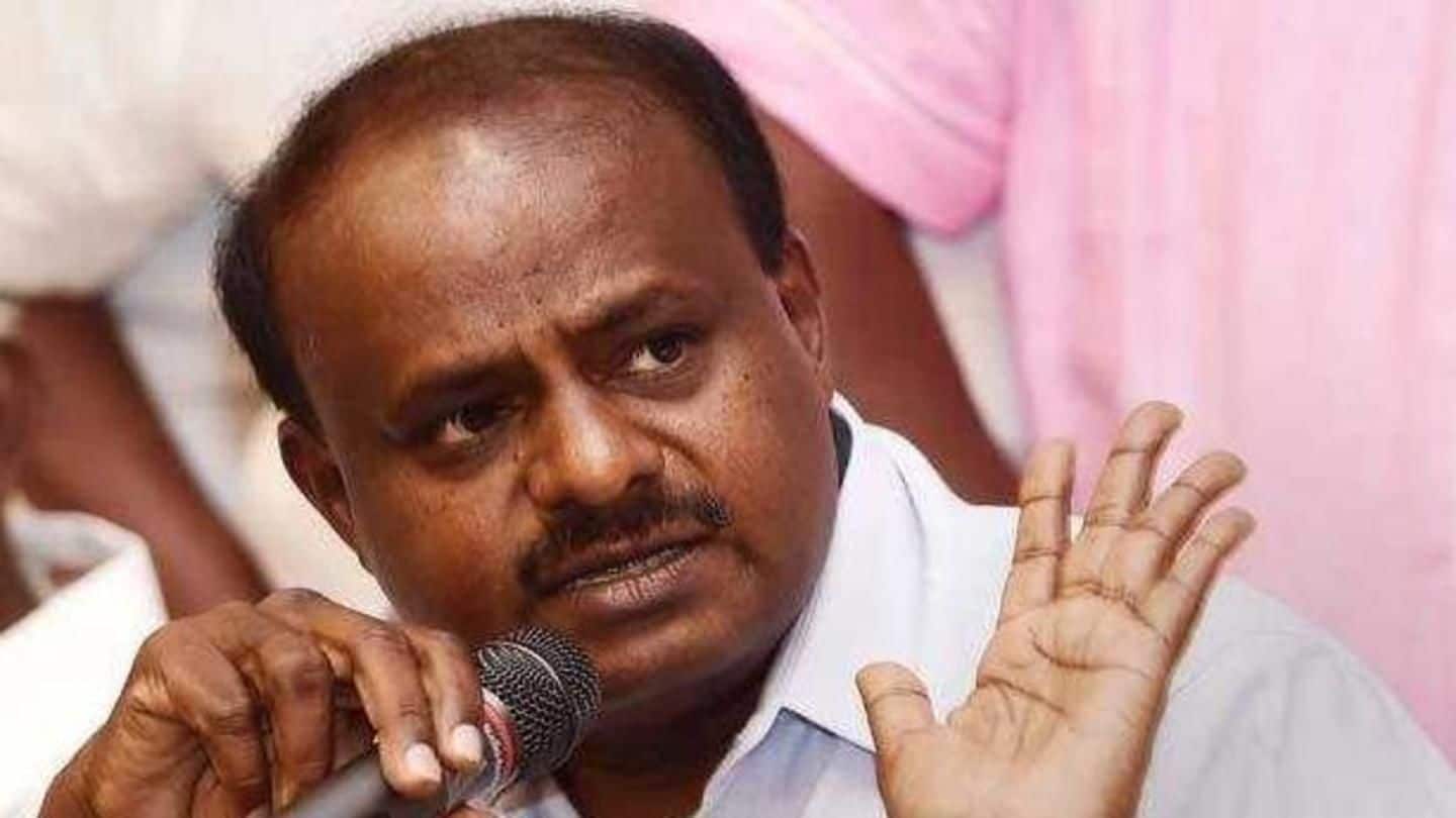 Don't grow money: Kumaraswamy on flak about delaying funds' allocation