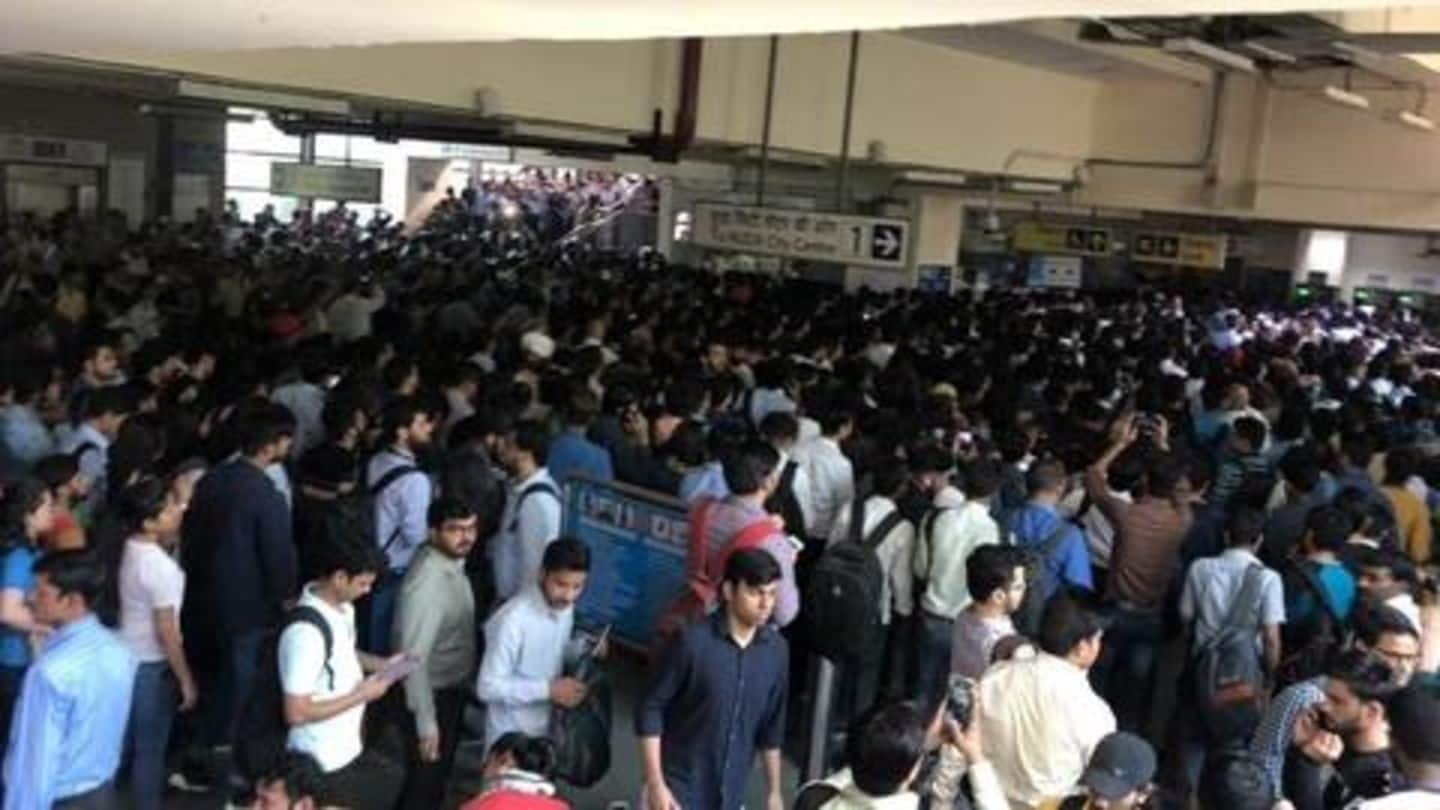 DMRC carried out its biggest evacuation ever DMRC carried out its biggest evacuation ever