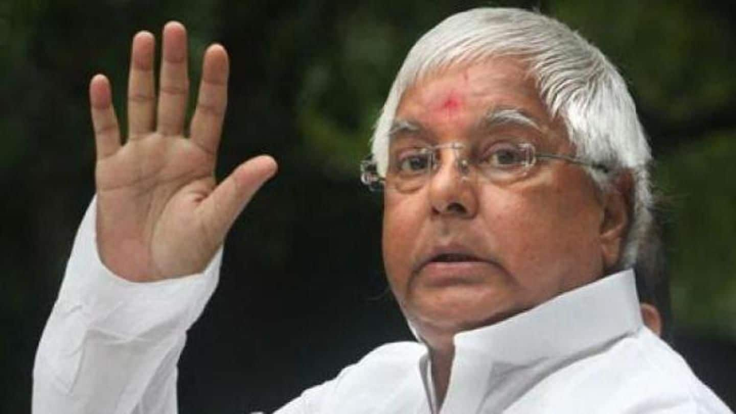 Fodder scam convict, Lalu Prasad Yadav, surrenders before CBI court