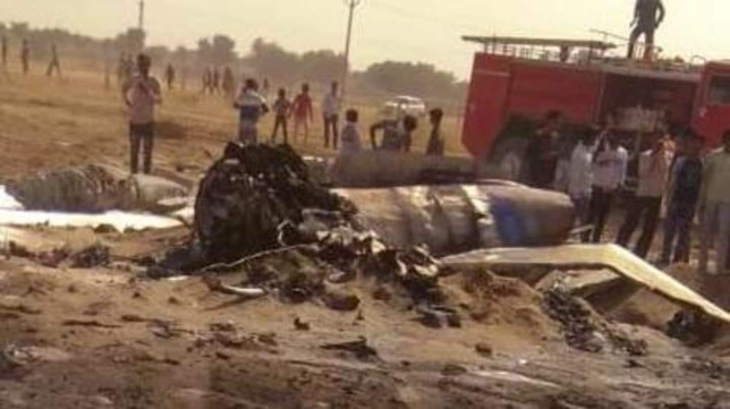 Rajasthan: IAF's MiG-21 crashes, pilot ejects safely