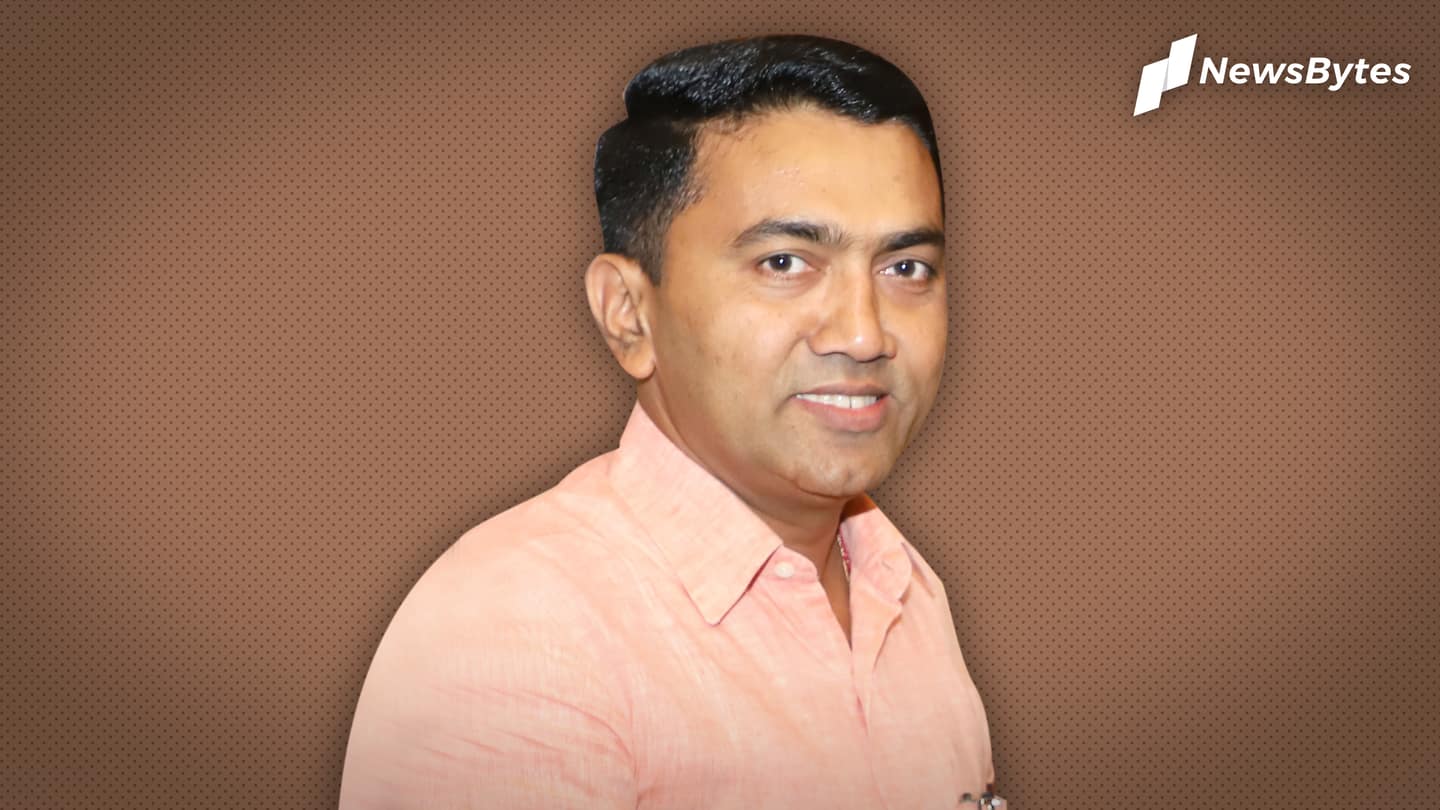 Goa CM Pramod Sawant tests coronavirus positive, in home isolation