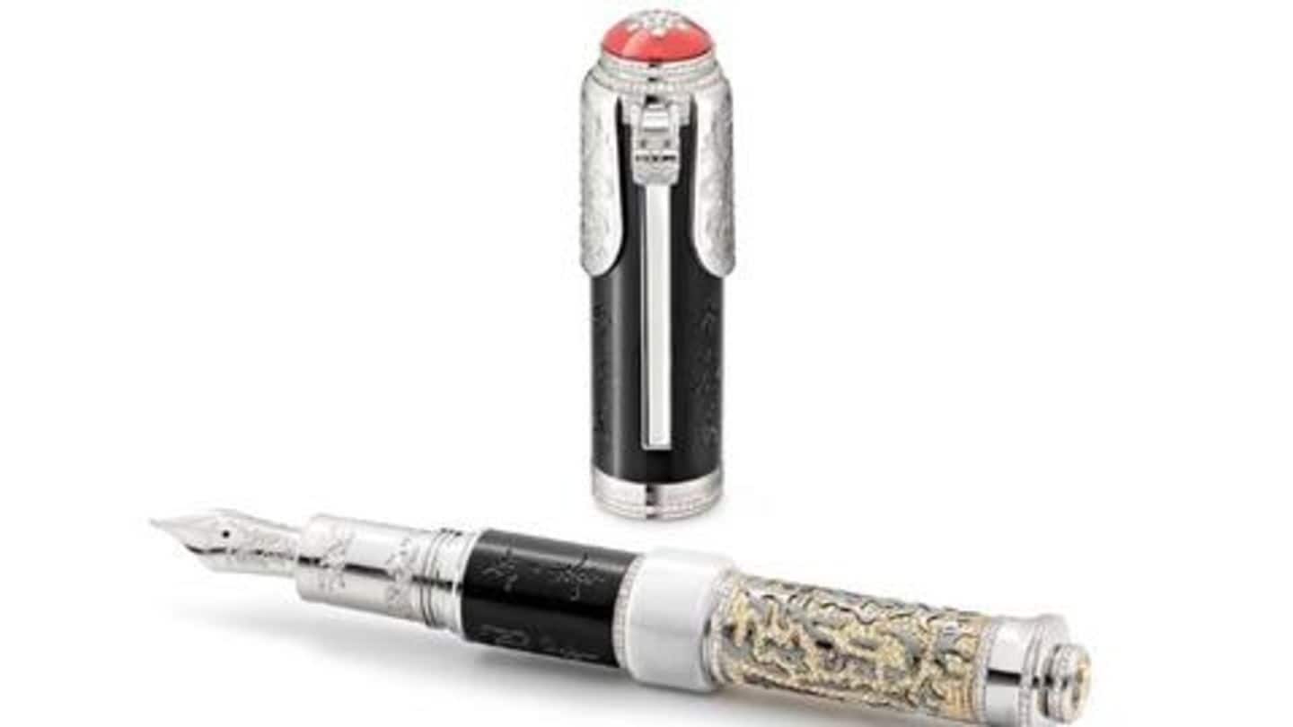 The BJP stalwart loved Mont Blanc pens The BJP stalwart loved Mont Blanc pens