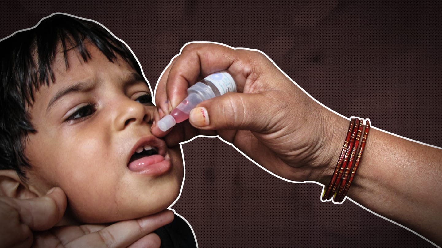 Maharashtra: 12 kids administered sanitizer instead of polio drops