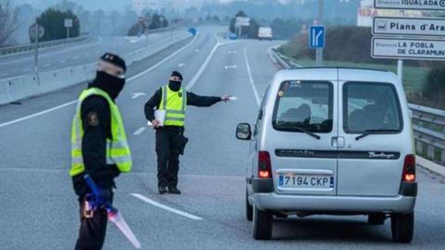 Spain is in full quarantine, has shut its borders Spain is in full quarantine, has shut its borders