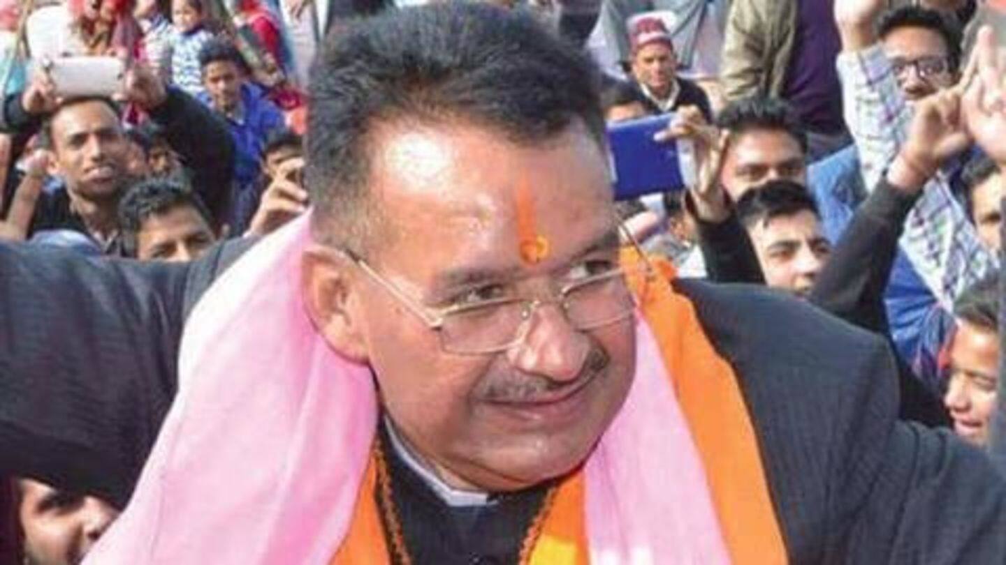 In the presence of state minister, Joshi released the aarti In the presence of state minister, Joshi released the aarti