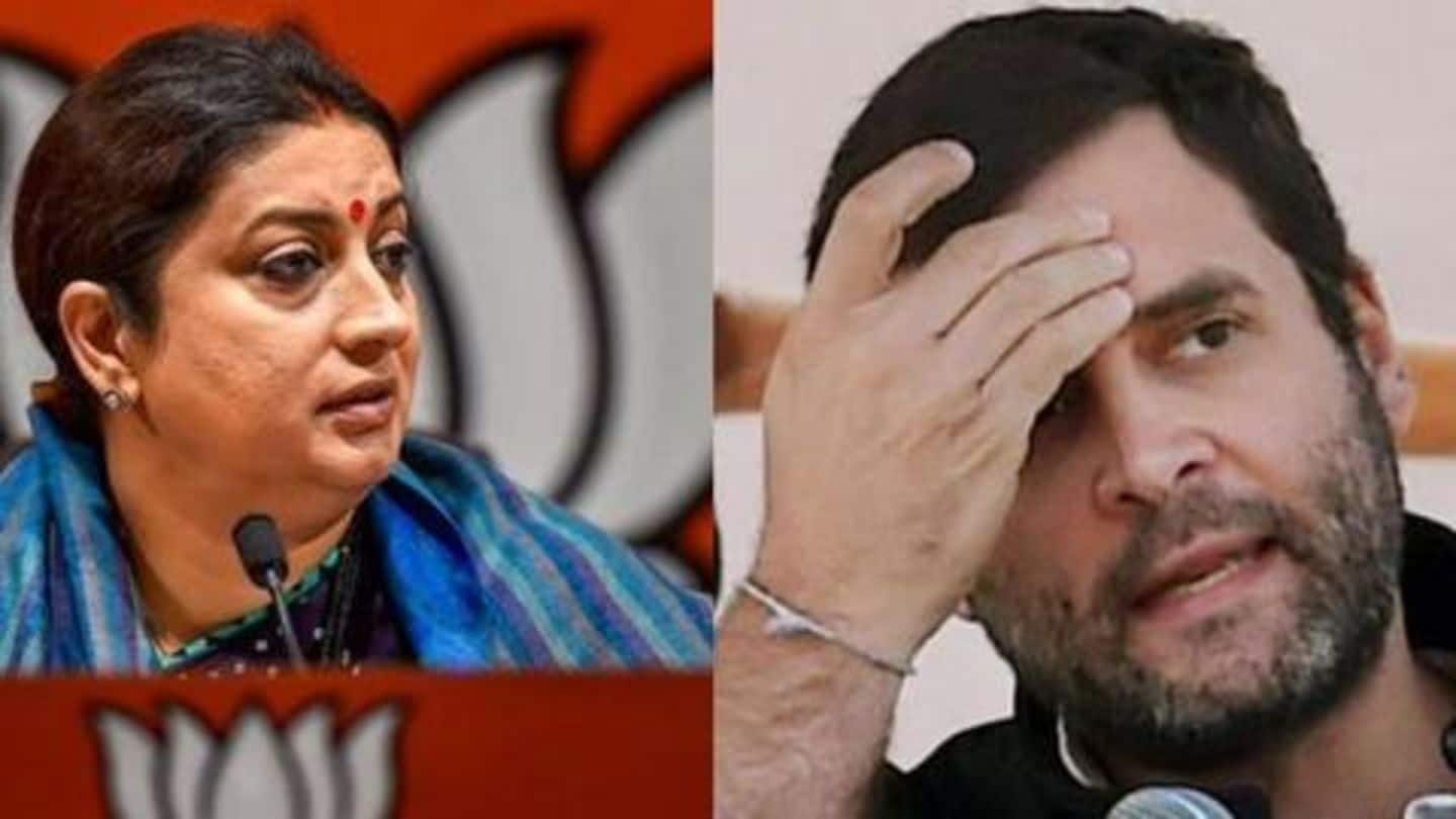Unlike Rahul, Smriti decides to build her house in Amethi