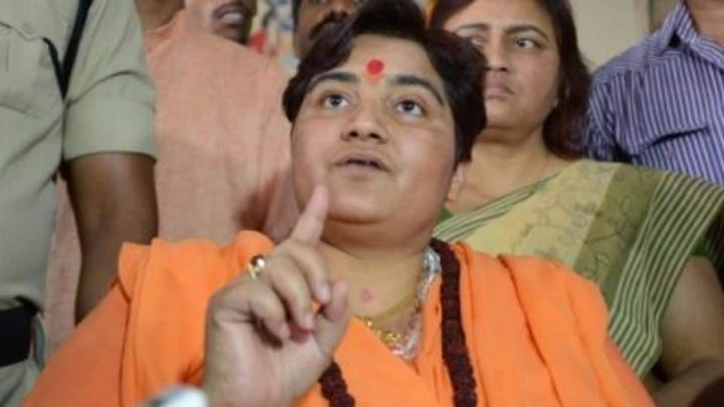 Haven't been elected to clean toilets: Pragya Thakur tells BJP-worker