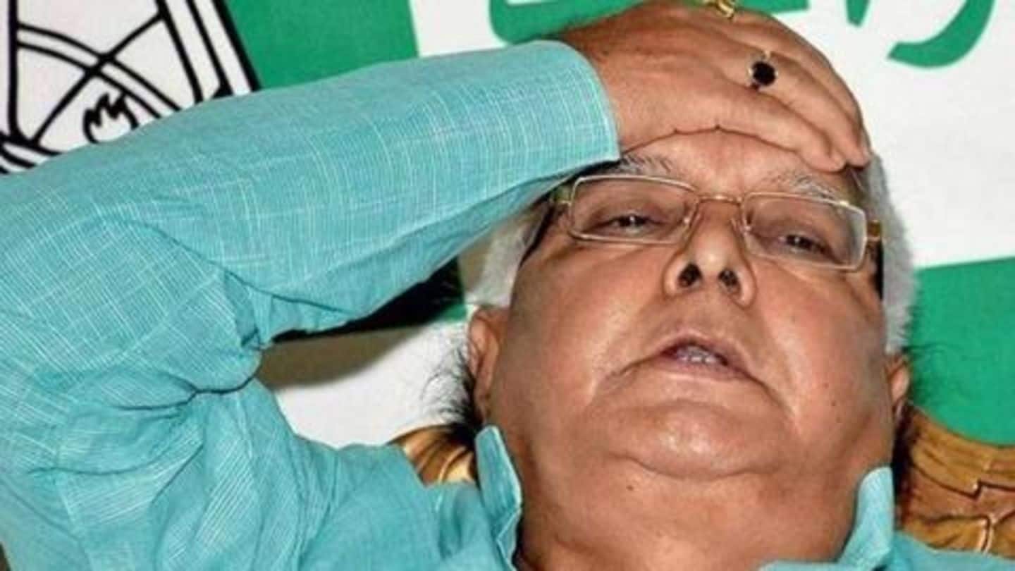 IRCTC-scam: Lalu Yadav to appear through video conference, court orders