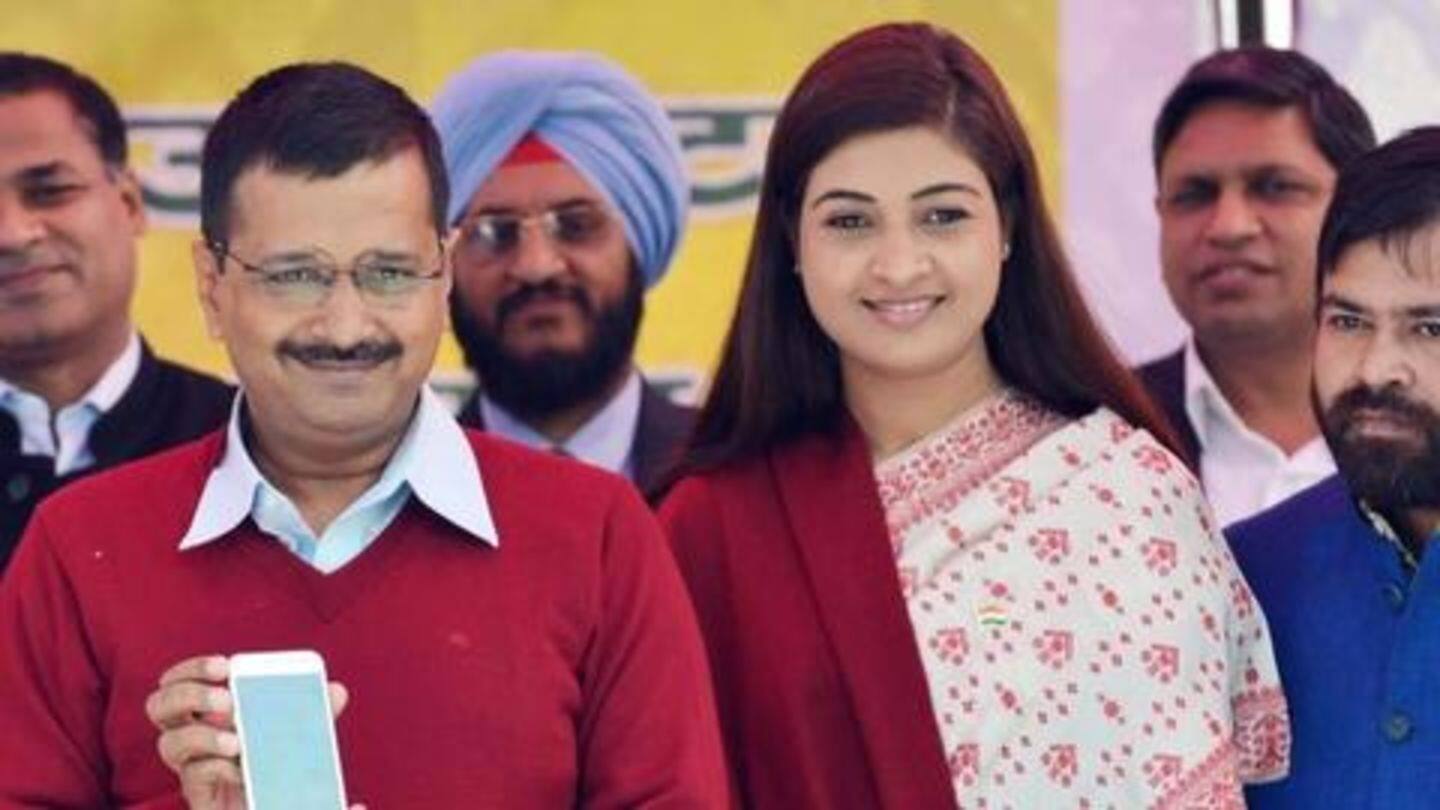 Lamba joined AAP in 2013, was elected from Chandni Chowk Lamba joined AAP in 2013, was elected from Chandni Chowk