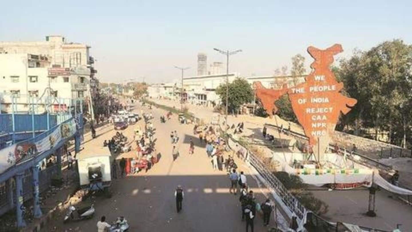 Noida-Faridabad road, closed due to Shaheen Bagh protest, reopens briefly