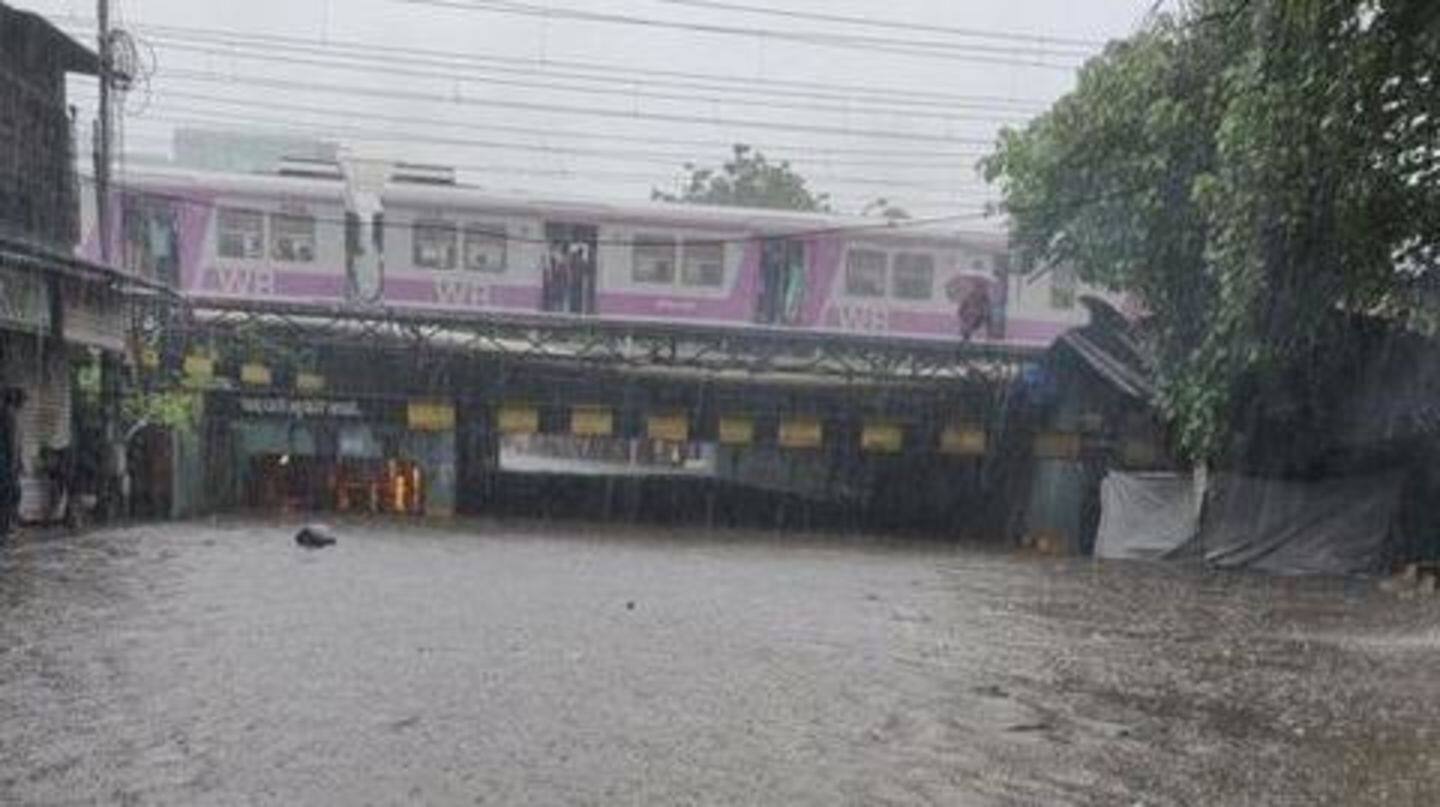 Several areas of Mumbai recorded high rainfall Several areas of Mumbai recorded high rainfall