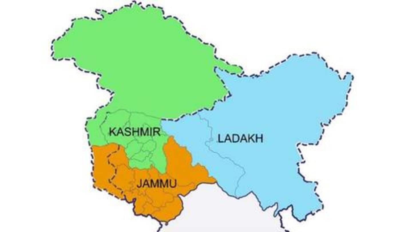 BJP changed J&K's map, gave new image to Ladakh BJP changed J&K's map, gave new image to Ladakh