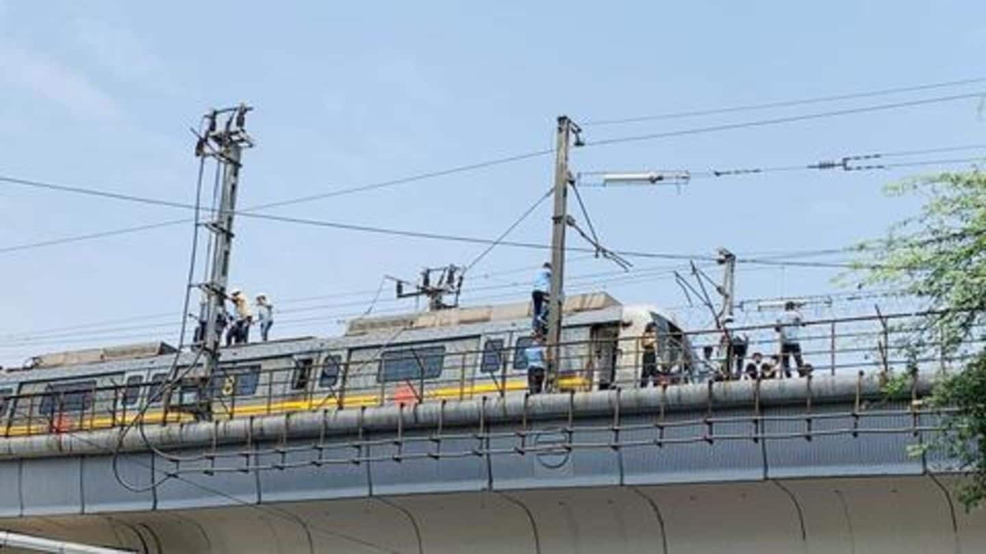 Delhi-Gurugram Metro: 6,000 passengers suffered without AC for two hours
